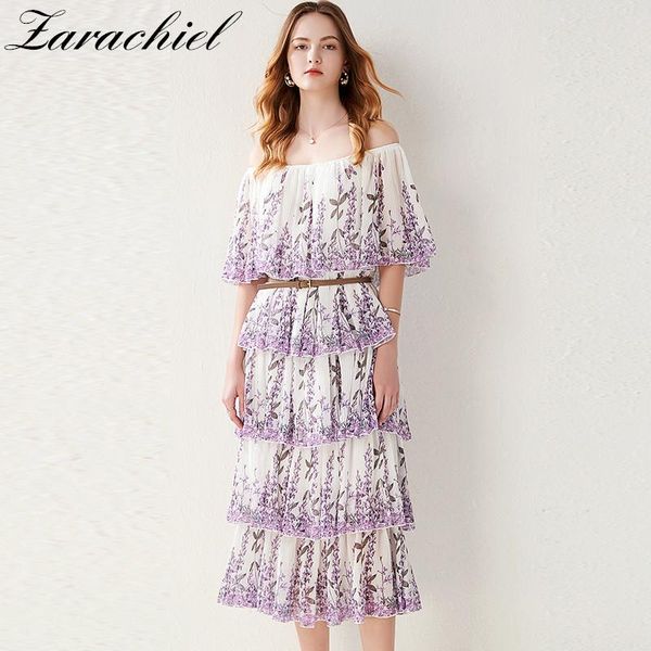 dresses summer bohemian vacation floral dress women's off shoulder flower print tiered layer cascading ruffles belt loose maxi vestidos, Black;gray
dresses summer bohemian vacation floral dress women's off shoulder flower print tiered layer cascading ruffles belt loose maxi vestidos, Black;gray