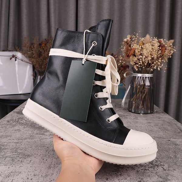men canvas boot sneaker fashion high leather boots black lace-up ankle booties designer platform heel male causal shoes
men canvas boot sneaker fashion high leather boots black lace-up ankle booties designer platform heel male causal shoes