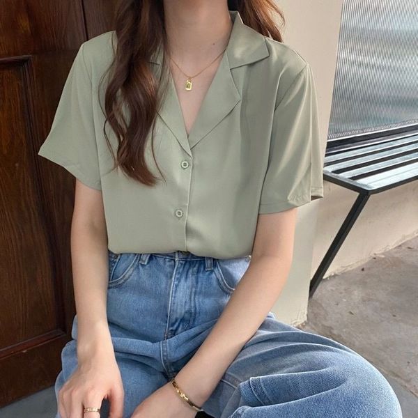 women's blouses shirts xej chiffon blouse elegant light green for women short sleeve shirt summer office blouse for women tunic 230422, White
women's blouses shirts xej chiffon blouse elegant light green for women short sleeve shirt summer office blouse for women tunic 230422, White