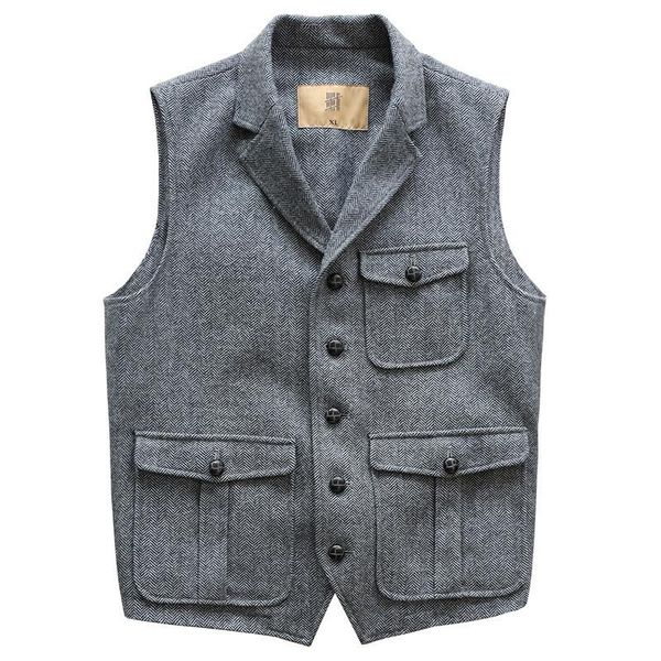 blazers men's tweed vest wool suit collar with pockets formal working waistcoat elegant and vintage wedding dress male classic clothes, White;black
blazers men's tweed vest wool suit collar with pockets formal working waistcoat elegant and vintage wedding dress male classic clothes, White;black