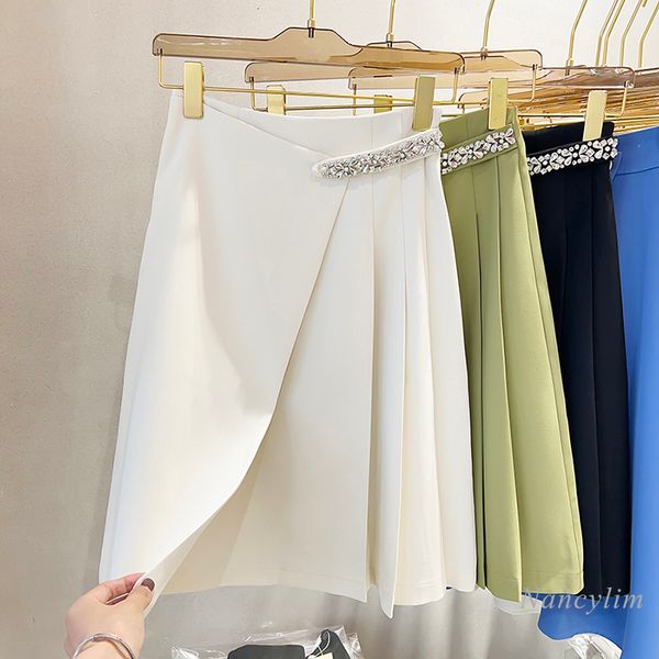 skirts temperament chiffon skirts women slimming solid color shinny diamond pleated stitching high waist chiffon skirt office 230422, Black
skirts temperament chiffon skirts women slimming solid color shinny diamond pleated stitching high waist chiffon skirt office 230422, Black