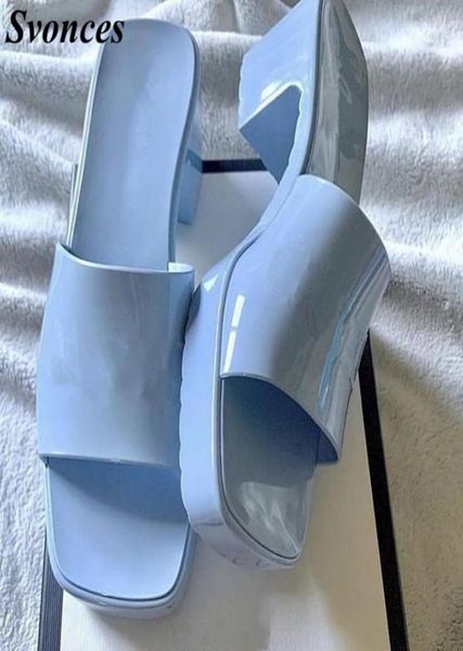 candy color rubber slide sandals 2021 summer slippers women jelly sandal square toe chunky heels party shoes female designer1375357, Black
candy color rubber slide sandals 2021 summer slippers women jelly sandal square toe chunky heels party shoes female designer1375357, Black