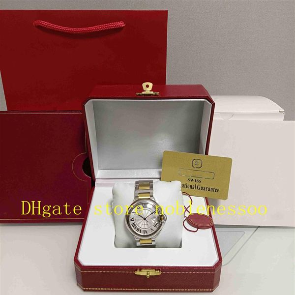 4 style real po with original box mens watch men's bleu 42mm two-tone w2bb0022 silver dial wsbb0049 yellow gold bracelet a236b, Slivery;brown
4 style real po with original box mens watch men's bleu 42mm two-tone w2bb0022 silver dial wsbb0049 yellow gold bracelet a236b, Slivery;brown