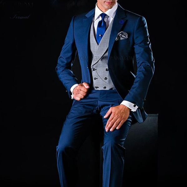 blazers 3 piece men suits for wedding tuxedo notched lapel custom male jacket with pants vest new fashion clothes, White;black
blazers 3 piece men suits for wedding tuxedo notched lapel custom male jacket with pants vest new fashion clothes, White;black