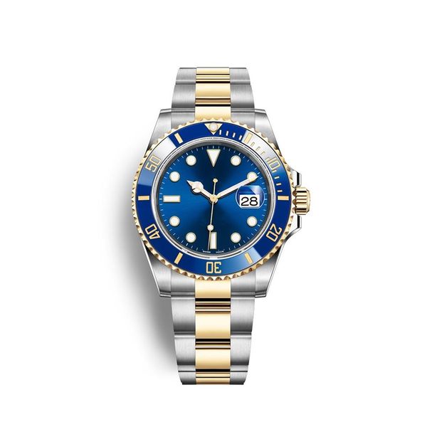 mechanical movement men's watches in oystersteel and yellow gold with a ceramic bezel sapphire dial window mens wristwatches 2787, Slivery;brown
mechanical movement men's watches in oystersteel and yellow gold with a ceramic bezel sapphire dial window mens wristwatches 2787, Slivery;brown