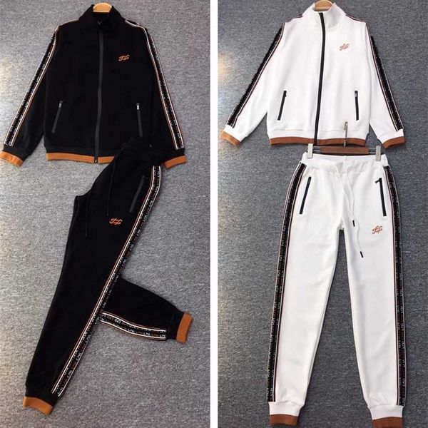 pure cotton casual fashion sports for women's autumn and winter double ff home cardigan two-piece set large size european trend, White
pure cotton casual fashion sports for women's autumn and winter double ff home cardigan two-piece set large size european trend, White