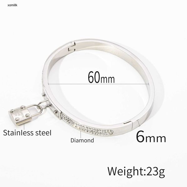 hermm designer bracelet titanium steel light luxury lock headband bracelet rose gold female summer temperament net red girlfriend small grou, Black
hermm designer bracelet titanium steel light luxury lock headband bracelet rose gold female summer temperament net red girlfriend small grou, Black