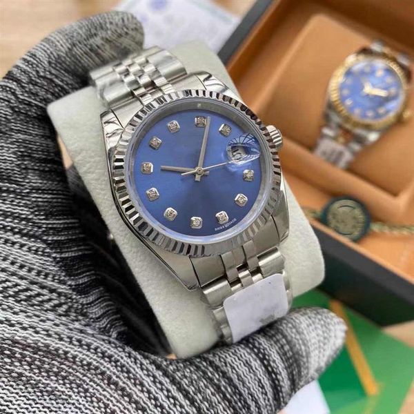fashion mens women's watches 36mm sapphire glass stainless steel bracelet automatic movement sweep mechanical wa230z, Slivery;brown
fashion mens women's watches 36mm sapphire glass stainless steel bracelet automatic movement sweep mechanical wa230z, Slivery;brown