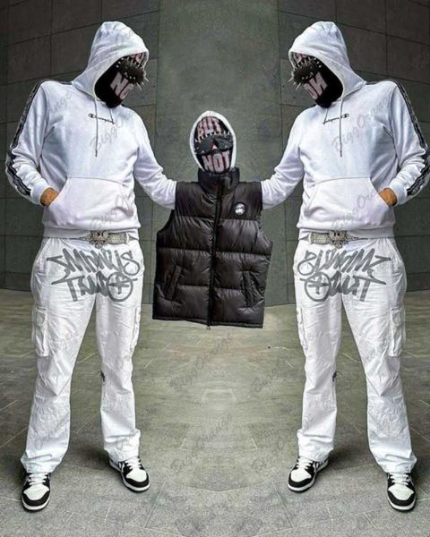 men's pants white vintage lti-poet cala cargo masculina fashion men's high street dstring elastic y2k pants men g230422, Black
men's pants white vintage lti-poet cala cargo masculina fashion men's high street dstring elastic y2k pants men g230422, Black