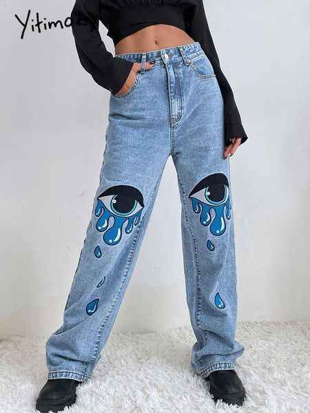 jeans yitimoky high waisted jeans woman denim pants joggers full length vintage streetwear bottom 2022 mom coloured drawing or pattern, Blue
jeans yitimoky high waisted jeans woman denim pants joggers full length vintage streetwear bottom 2022 mom coloured drawing or pattern, Blue