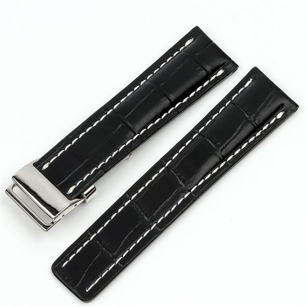 genuine leather watch band watchband fit for breitling strap for navitimer world avenger navitimer belt 22mm 24mm2586, Black;brown
genuine leather watch band watchband fit for breitling strap for navitimer world avenger navitimer belt 22mm 24mm2586, Black;brown