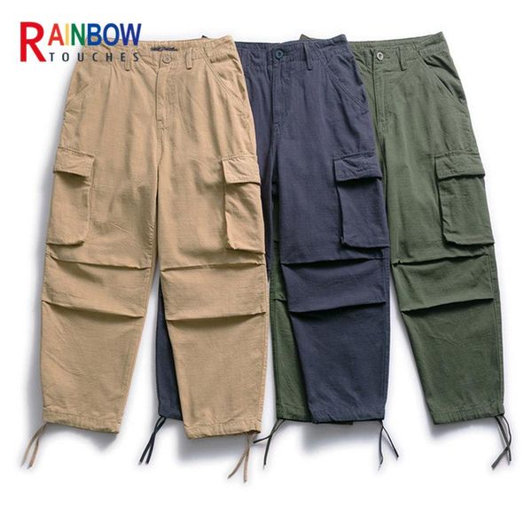 pants rainbowtouches fashion classic brand men's cargo pants big pocket tooling trousers loose high street style solid color overalls, Black
pants rainbowtouches fashion classic brand men's cargo pants big pocket tooling trousers loose high street style solid color overalls, Black