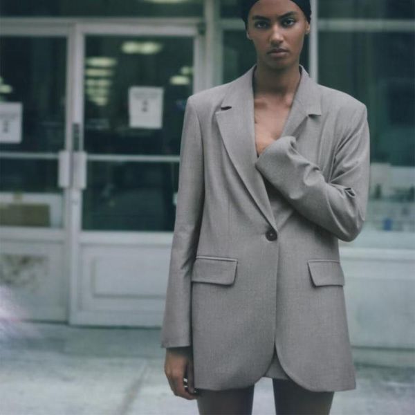 pants 2022 early autumn new women's fashion lapel one button temperament solid color casual allmatch suit jacket, White
pants 2022 early autumn new women's fashion lapel one button temperament solid color casual allmatch suit jacket, White