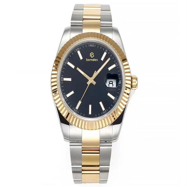 men's watch automatic mechanical movement super luminous stainless steel watchband sapphire glass deep waterproof277s, Slivery;brown
men's watch automatic mechanical movement super luminous stainless steel watchband sapphire glass deep waterproof277s, Slivery;brown