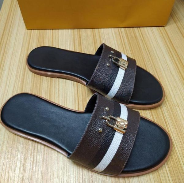 womens slippers luxury designer sandals beach slides ladies genuine cowhide leather shoes slipper summer flat1547629, Black
womens slippers luxury designer sandals beach slides ladies genuine cowhide leather shoes slipper summer flat1547629, Black