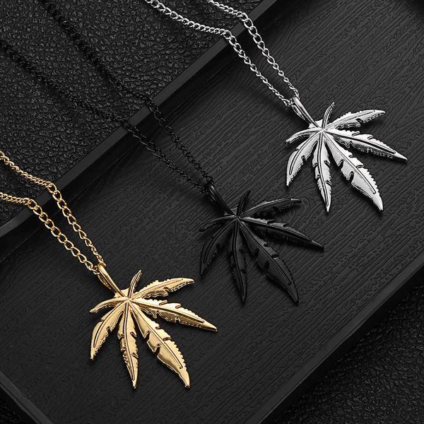pendant necklaces 1pcs fashion maple leaf necklace titanium steel hemp leaf pendant glittery charm chain gift jewelry hip hop jewelry access, Silver
pendant necklaces 1pcs fashion maple leaf necklace titanium steel hemp leaf pendant glittery charm chain gift jewelry hip hop jewelry access, Silver