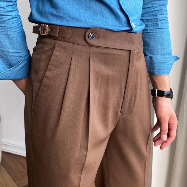 pants italian men trousers hombre dress ankle pant 2021 british highwaist pant men social pant traje hombre formal dress pants men, Black
pants italian men trousers hombre dress ankle pant 2021 british highwaist pant men social pant traje hombre formal dress pants men, Black