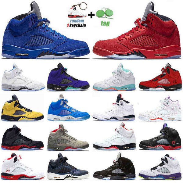 5s blue bird jumpman basketball shoes 5 raging red hyper royal og black metallic mens trainers outdoor sports sneakers
5s blue bird jumpman basketball shoes 5 raging red hyper royal og black metallic mens trainers outdoor sports sneakers