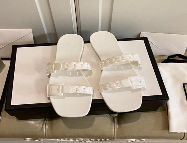 designer womens slippers designers plastic chain jelly sandals summer ladies candy color flat slippers fashion patent leather styl2502079, Black
designer womens slippers designers plastic chain jelly sandals summer ladies candy color flat slippers fashion patent leather styl2502079, Black