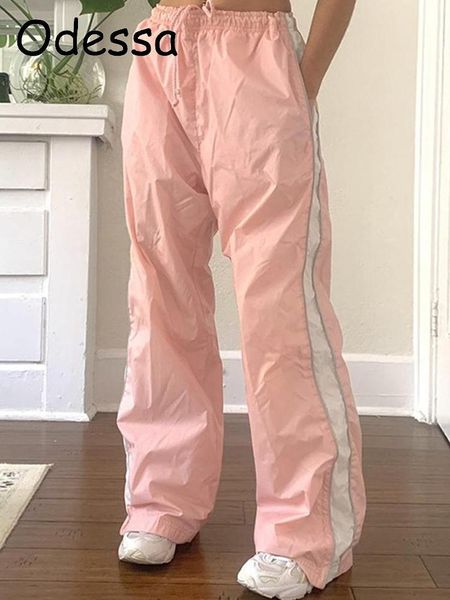 capris odessa 2022 casual drawstring pants cargo women pink stripe loose joggers baggy wide leg sweatpants high waist hippie harem pant, Black;white
capris odessa 2022 casual drawstring pants cargo women pink stripe loose joggers baggy wide leg sweatpants high waist hippie harem pant, Black;white