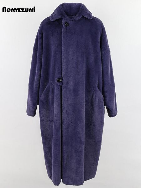 fur nerazzurri winter long oversized thick warm purple fluffy faux fur coat women chic luxury designer runway chinese fashion 2022, Black
fur nerazzurri winter long oversized thick warm purple fluffy faux fur coat women chic luxury designer runway chinese fashion 2022, Black