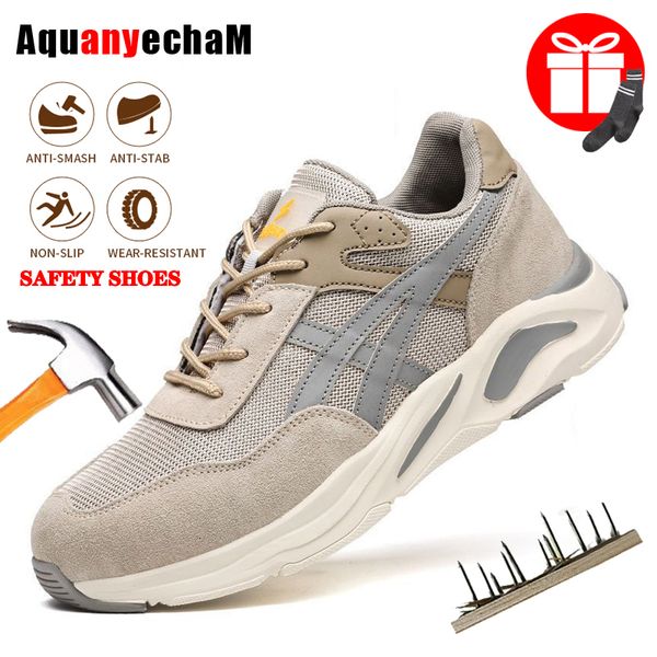 dress shoes men women work boots indestructible safety steel toe punctureproof sneakers mesh 230421, Black
dress shoes men women work boots indestructible safety steel toe punctureproof sneakers mesh 230421, Black