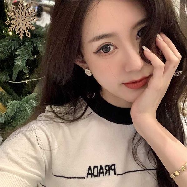 30% off family spring/summer new lazy sweet stripe embroidery slim fit knitted short sleeve t-shirt, White
30% off family spring/summer new lazy sweet stripe embroidery slim fit knitted short sleeve t-shirt, White