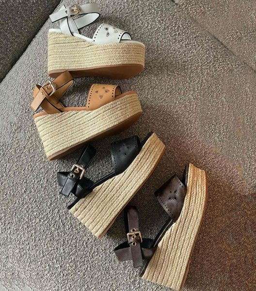 designer women sandals starboard wedge sandals espadrilles leather high heels with adjustable buckle wedding dress lady shoes with9400704, Black
designer women sandals starboard wedge sandals espadrilles leather high heels with adjustable buckle wedding dress lady shoes with9400704, Black