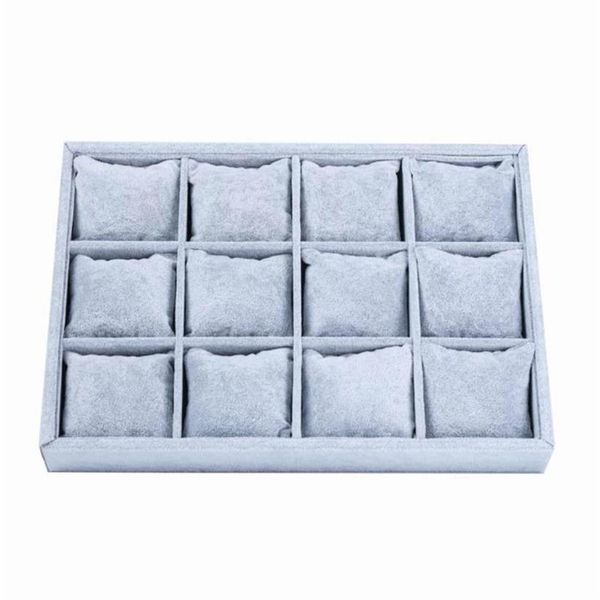 stackable 12 girds jewelry trays storage tray showcase display organizer lxae watch boxes & cases266o, Black;blue
stackable 12 girds jewelry trays storage tray showcase display organizer lxae watch boxes & cases266o, Black;blue