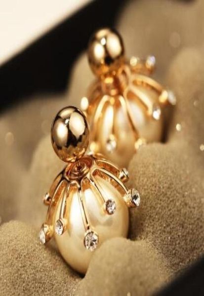big pearl stud earrings for women fashion jewelry gold platinum plating double sided earrings accessories korean party5806329, Golden;silver
big pearl stud earrings for women fashion jewelry gold platinum plating double sided earrings accessories korean party5806329, Golden;silver