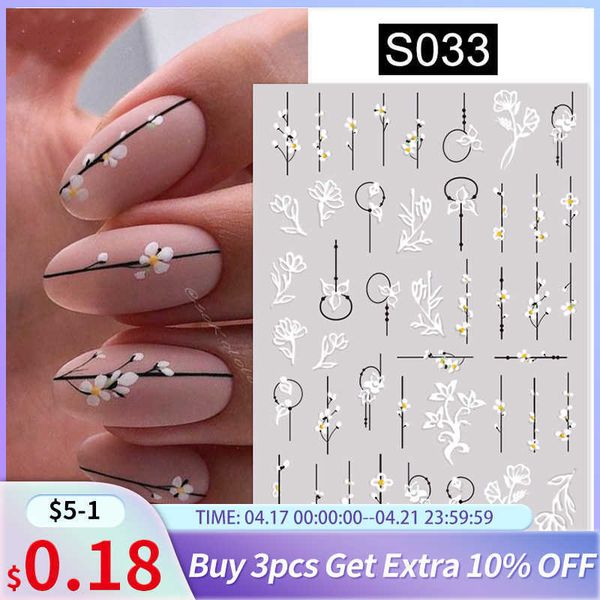 stickers decals harunouta simple flowers 3d nail stickers gold heart french tip lines leopard print design adhesive sliders manicure nail de, Black
stickers decals harunouta simple flowers 3d nail stickers gold heart french tip lines leopard print design adhesive sliders manicure nail de, Black