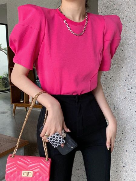 t-shirt hzirip loose summer solid tshirts women oneck bottom fashion 2022 casual streetwear chic new puff sleeve minimalist tees, White
t-shirt hzirip loose summer solid tshirts women oneck bottom fashion 2022 casual streetwear chic new puff sleeve minimalist tees, White
