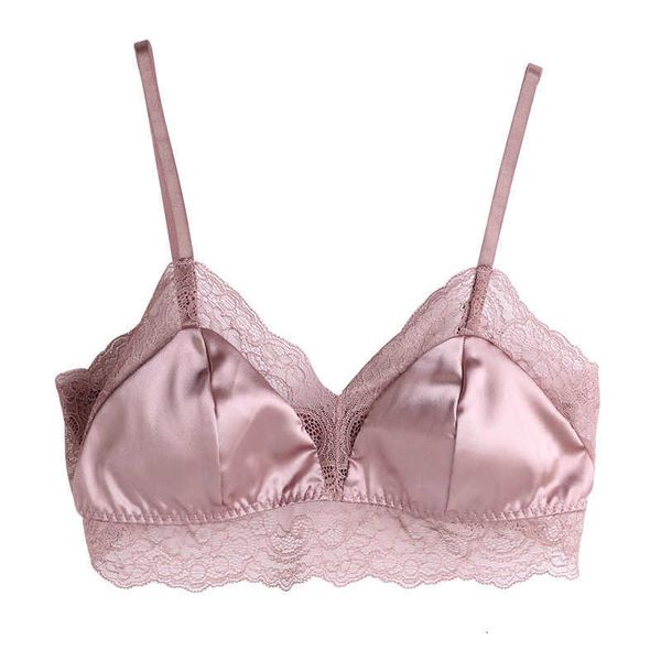new 2023 summer silk strapless bra mulberry knitting french lace underwear women's thin, Red;black
new 2023 summer silk strapless bra mulberry knitting french lace underwear women's thin, Red;black