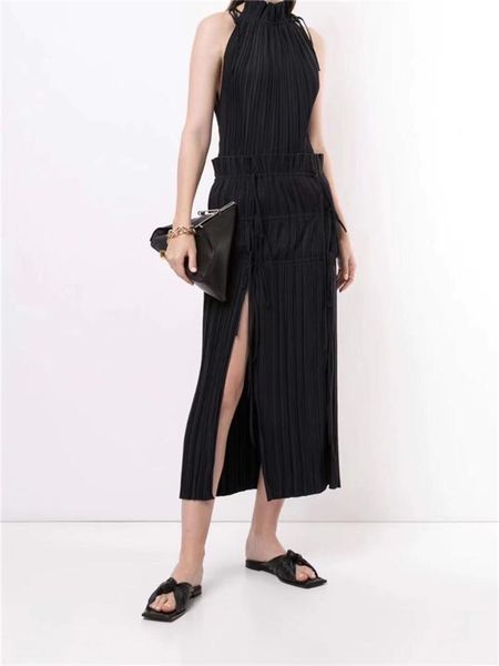 dress summer new women's pleated fringed skirt suit 2021 fashion double slit lace high waist adjustable midlength skirt halter xl, White
dress summer new women's pleated fringed skirt suit 2021 fashion double slit lace high waist adjustable midlength skirt halter xl, White
