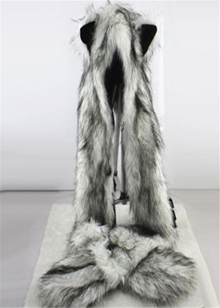 women fashion wolf ears paws faux fur 3 in 1 hat scarf mittens winter warm cap5441320, Blue;gray
women fashion wolf ears paws faux fur 3 in 1 hat scarf mittens winter warm cap5441320, Blue;gray