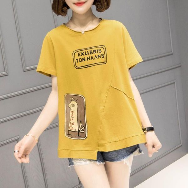t-shirt cotton 2022 summer graphic tees korean version loose shortsleeved tshirt women's new retro oversized t shirt, White
t-shirt cotton 2022 summer graphic tees korean version loose shortsleeved tshirt women's new retro oversized t shirt, White