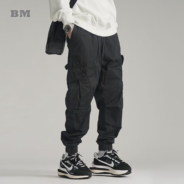pants japanese streetwear cargo pants men clothing multipocket korean style loose casual jogging harajuku joggers male, Black
pants japanese streetwear cargo pants men clothing multipocket korean style loose casual jogging harajuku joggers male, Black