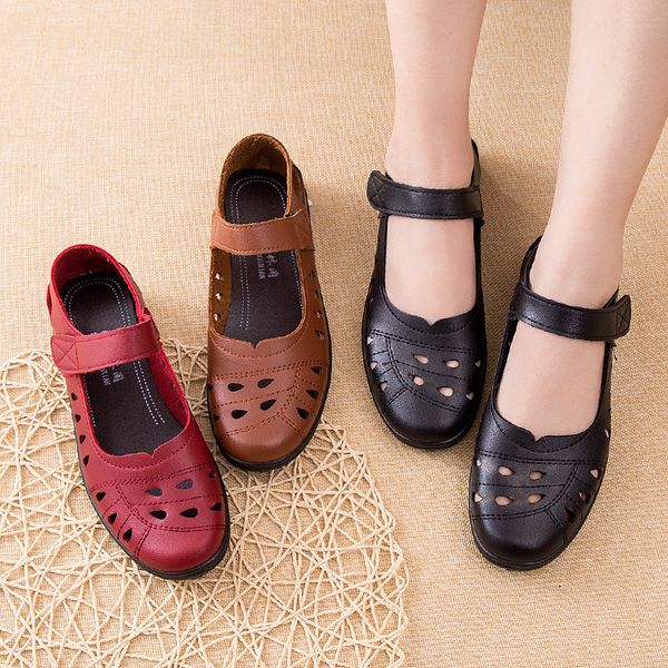 dress shoes summer women flat mom's casual shoe sandals nonslip cut out breathable women's moccasins zapatos mujer wsh4819 230421, Black
dress shoes summer women flat mom's casual shoe sandals nonslip cut out breathable women's moccasins zapatos mujer wsh4819 230421, Black