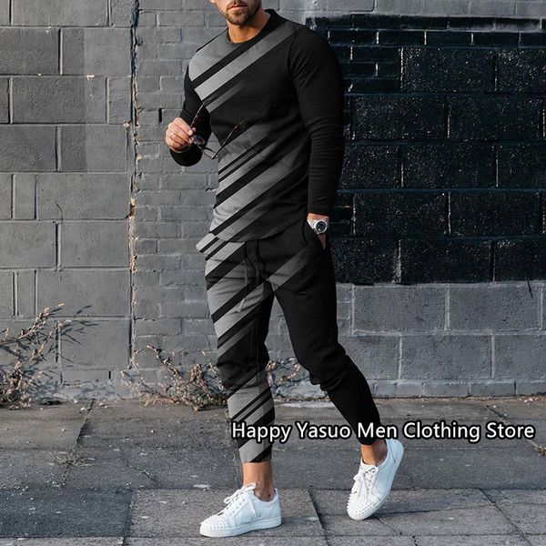 men's tracksuits summer men's tracksuit 2 piece outfit of sportswear long sleeve streetwear fashion t-shirt set vintage pattern me, Gray
men's tracksuits summer men's tracksuit 2 piece outfit of sportswear long sleeve streetwear fashion t-shirt set vintage pattern me, Gray