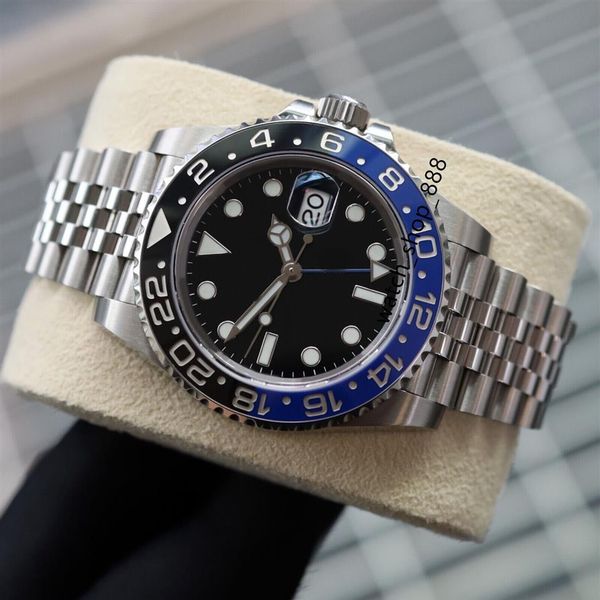 fashion real waterproof watch gmt work pepsi black dial mechanical automatic men's sport watch 904l stainless steel bp wristw196i, Slivery;brown
fashion real waterproof watch gmt work pepsi black dial mechanical automatic men's sport watch 904l stainless steel bp wristw196i, Slivery;brown