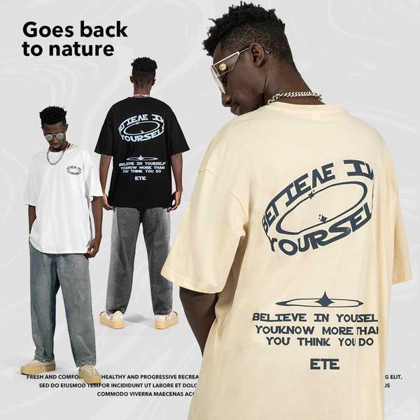 t shirt china-chic summer style short sleeve men's loose oversize cotton t-shirt ins same fashion couple, White;black
t shirt china-chic summer style short sleeve men's loose oversize cotton t-shirt ins same fashion couple, White;black