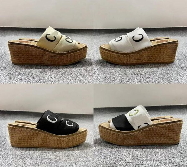 2022 women039s platforms canvas sandals beige woody wedge heeled slides espadrilles heels sandal 10cm luxury designers holiday 7729867, Black
2022 women039s platforms canvas sandals beige woody wedge heeled slides espadrilles heels sandal 10cm luxury designers holiday 7729867, Black