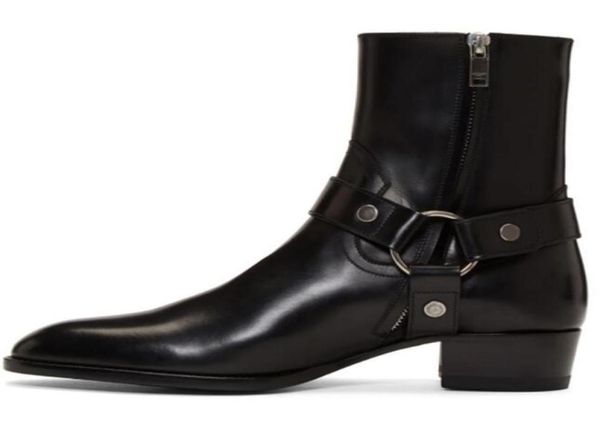 genuine leather wyatt harness boots shoes zipper inside fashion men martin boot biker boost plus size euro 38467163180, Black
genuine leather wyatt harness boots shoes zipper inside fashion men martin boot biker boost plus size euro 38467163180, Black