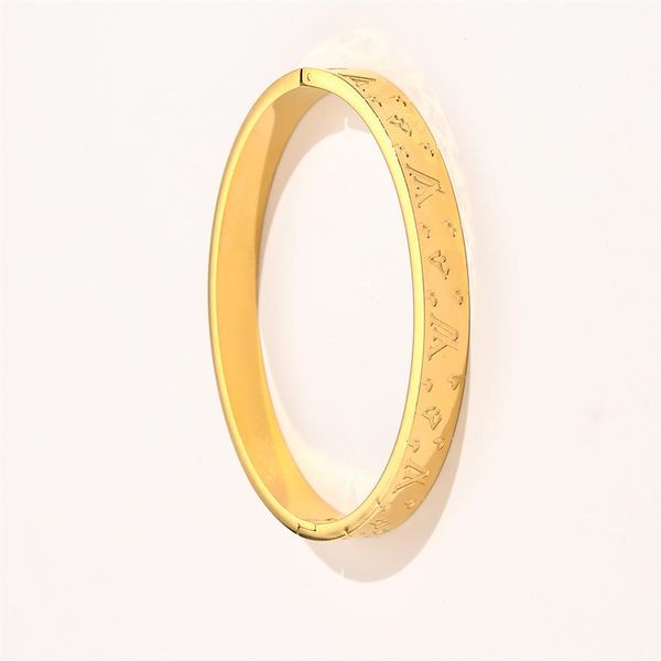 new style bracelets women bangle luxury designer jewelry 18k gold plated stainless steel wedding lovers gift bangles whole zg1278o, Black
new style bracelets women bangle luxury designer jewelry 18k gold plated stainless steel wedding lovers gift bangles whole zg1278o, Black