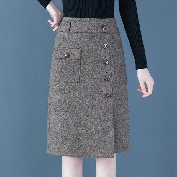 dresses 2022 women's autumn winter new midlength wool skirts female solid color pencil skirts ladies high waist package hip skirts z115, White;black
dresses 2022 women's autumn winter new midlength wool skirts female solid color pencil skirts ladies high waist package hip skirts z115, White;black