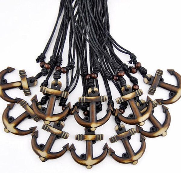 fashion whole 12pcslot navy style yak bone carved sailor anchor pendant necklace for men women039s fashion jewelry gifts m8067623, Silver
fashion whole 12pcslot navy style yak bone carved sailor anchor pendant necklace for men women039s fashion jewelry gifts m8067623, Silver