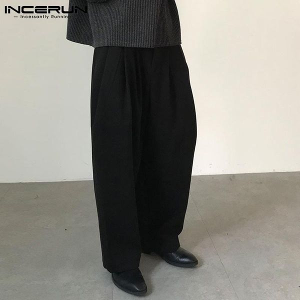 pants incerun men casual pants button joggers solid color streetwear straight trousers men 2022 loose korean fashion pantalon s5xl, Black
pants incerun men casual pants button joggers solid color streetwear straight trousers men 2022 loose korean fashion pantalon s5xl, Black