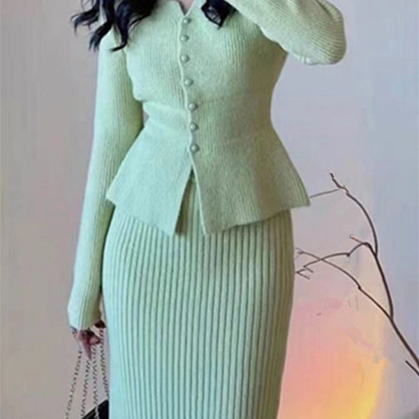 two piece dress xfpv fashion chic slim cardigan sweater y2k women knitted two piece skirt set fashion autumn winter sm3849 230422, White
two piece dress xfpv fashion chic slim cardigan sweater y2k women knitted two piece skirt set fashion autumn winter sm3849 230422, White