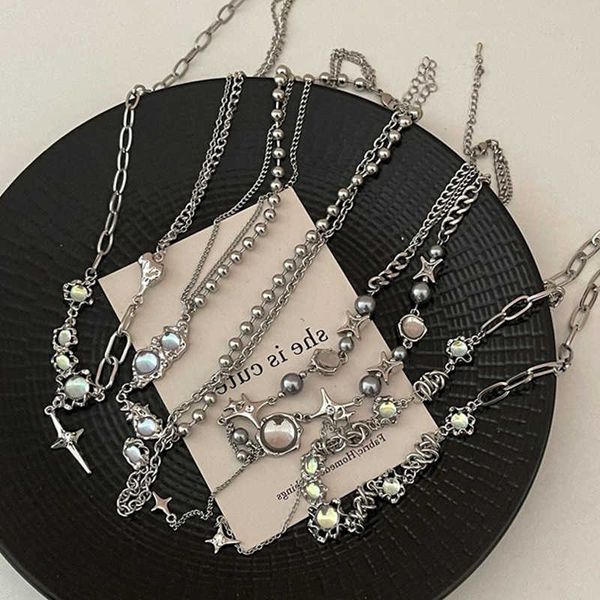 pendant necklaces vintage barotte necklace for women girl kpop zircon heart cross tassel pendant necklace punk clavicle choker aesthetic jew, Silver
pendant necklaces vintage barotte necklace for women girl kpop zircon heart cross tassel pendant necklace punk clavicle choker aesthetic jew, Silver