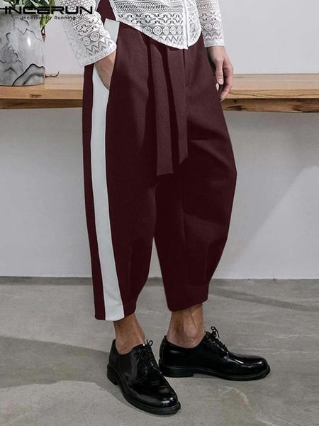 pants incerun men pants patchwork joggers lace up loose streetwear casual trousers men 2022 pockets fashion pantalon with belt s5xl 7, Black
pants incerun men pants patchwork joggers lace up loose streetwear casual trousers men 2022 pockets fashion pantalon with belt s5xl 7, Black